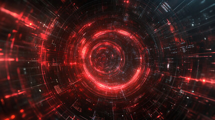 Fototapeta premium red and black halftone background