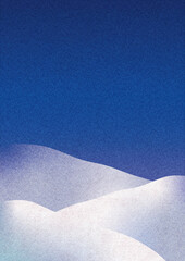 Fototapeta premium snowy landscape