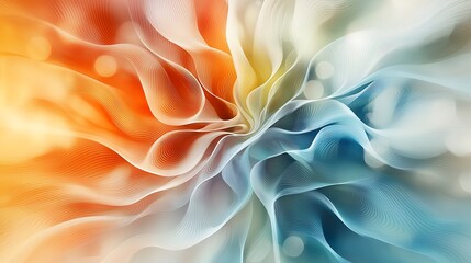 Obraz premium A cutting edge creation utilizing innovative technology to produce a mesmerizing abstract lenticular background that seamlessly transitions between a myriad of vibrant colors and intricate patterns.