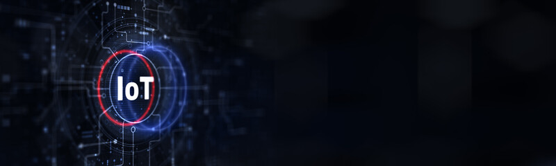 IoT Internet of Things Concept: Connecting Devices for Enhanced Automation and Data Exchange.