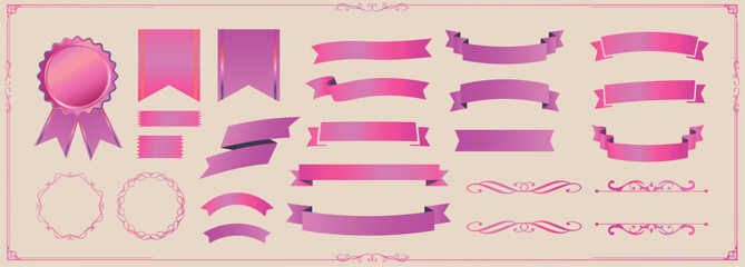 リボンデザインセット