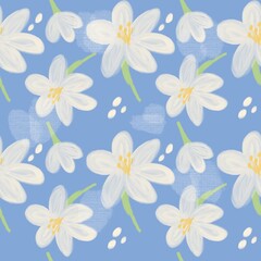 Obraz premium Seamless pattern, can be used for textile , wallpaper, clothing