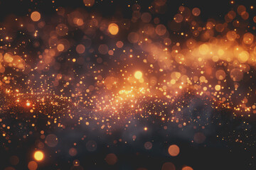 Subtle glowing particles scattered for a magical touch.