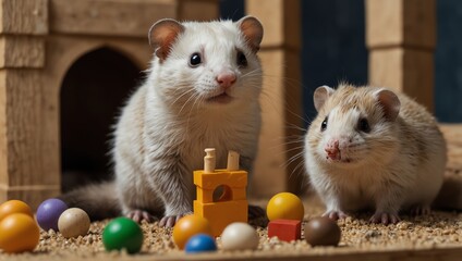 hamster and rat