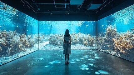 Immersive Holographic Exhibit Showcases Clean Energy and Recycling Future