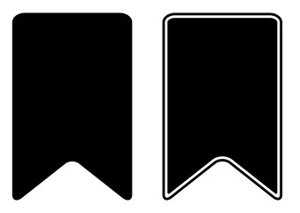 黒のシンプルなリボンフレームセット