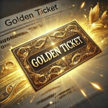 Golden Ticket in Flight