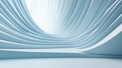 Obraz premium Intriguing Curves Create a Serene Pathway