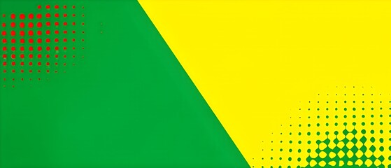 green halftone pop art background. retro vector illustration