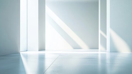 Bright Open Space With Gentle Light Reflections