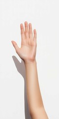 Obraz premium Close-Up of Hands and Forearms with Smooth Skin