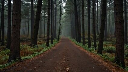 Fototapeta premium path in the woods