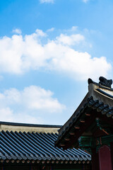 여름의 한국 전통 가옥