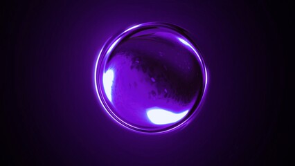 Purple Circle Background