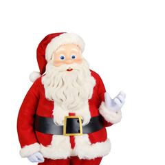 santa claus isolated on white background