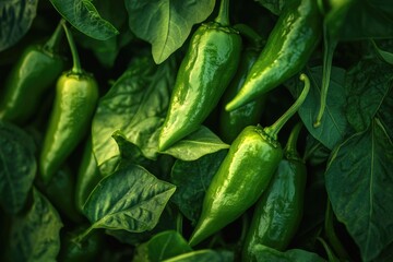 Vibrant Green Peppers: Fresh Bell Capsicum Displayed in Crisp Close-up on Isolated White Background