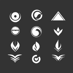 Collection logo icon designs Concept modern