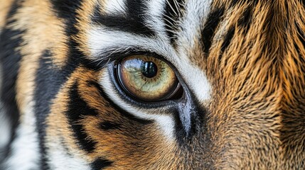 Close-up of a Tiger's Eye