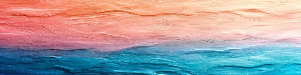 Abstract textured background featuring warm orange and cool blue tones blending seamlessly.