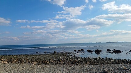 울산 슬도 바다