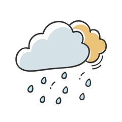 falling snow Illustration, christmas vector illustration - flat illustration of afalling snow, symbolizing holiday celebrations. christmas illustration.