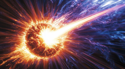 background with space