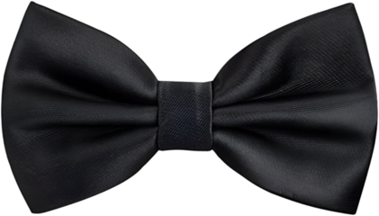 black bow tie 