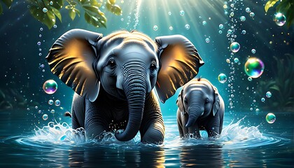 Elephant family