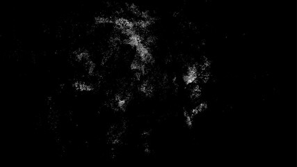 Distressed overlay texture of rusted peeled grunge concrete wall background. Vector black grunge dirty background for banners, web, template,