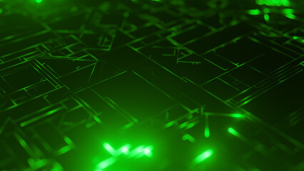 Electric Impulses on Technic Path