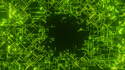 Electric Impulses on Technic Path