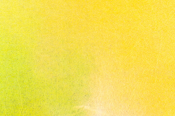 黄色と緑色の水彩風の和紙の背景素材