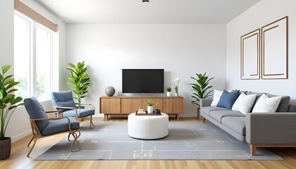 modern living room and TV lounge