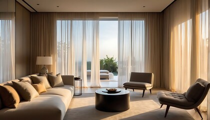 Fototapeta premium living room interior