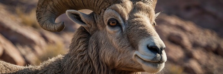 Majestic Desert Bighorn