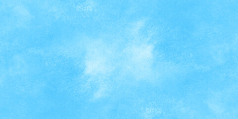 Abstract blue watercolor background with colors, watercolor scraped grungy background, This watercolor design with watercolor texture on white background, Background with clouds on blue sky.	