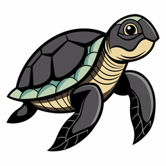 Obraz premium Sea Turtle Svg | Cricut Sea Turtle Svg | Black and White Prints | Silhouette Sea Turtle Svg