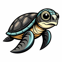 Sea Turtle Svg | Cricut Sea Turtle Svg | Black and White Prints | Silhouette Sea Turtle Svg