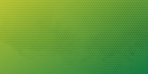 Noisy grain texture effect green and lime color gradient banner background. green grain texture background