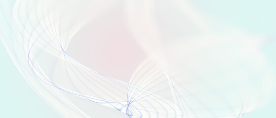 Pastel Swirls in Abstract Design