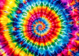 Colorful Abstract Tie Dye Landscape in Blur Style: A Retro-Inspired Background for Creative Projects and Artistic Expressions
