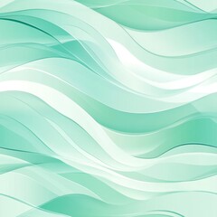 Mint Green Abstract Wave Background Design seamless, pattern, background, texture