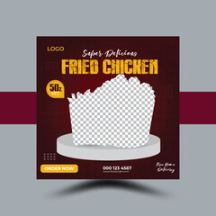 Creative Social Media Food Post Design.