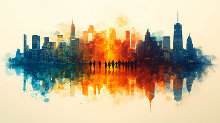 Obraz premium Show how cultural diversity manifests in the workplace through an infograph
