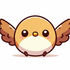 Cute Bird Vectors & Illustrations