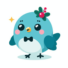 Cute Bird Vectors & Illustrations