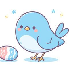 Cute Bird Vectors & Illustrations