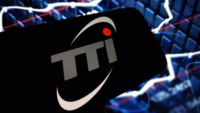 Konskie, Poland - November 30, 2024: Techtronic Industries company logo displayed on mobile phone