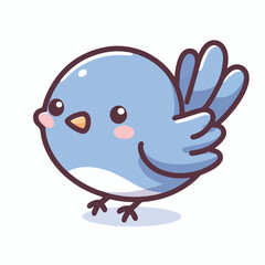 Cute Bird Vectors & Illustrations