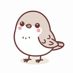 Fototapeta premium Cute Bird Vectors & Illustrations